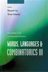 Book cover of Words, Languages And Combinatorics Iii, Proceedings Of The International Colloquium by Unknown