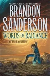 Book cover of Words of Radiance by Brandon Sanderson