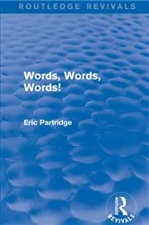 Book cover of Words, Words Words! by Unknown