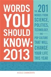Book cover of Words You Should Know 2013 by Nicole Cammorata