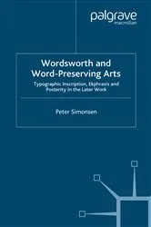 Book cover of Wordsworth and Word-Preserving Arts by P. Simonsen
