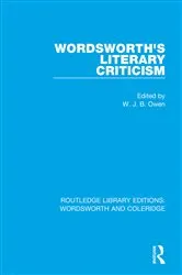 Book cover of Wordsworth's Literary Criticism by W.J.B. Owen