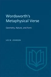 Book cover of Wordsworth's Metaphysical Verse by Johnson, Lee, M.