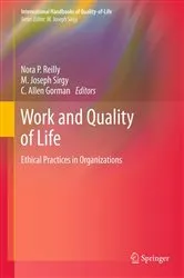 Book cover of Work and Quality of Life by Nora P. Reilly