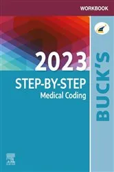 Book cover of Workbook for Buck's 2023 Step-by-Step Medical Coding - E-Book by Elsevier