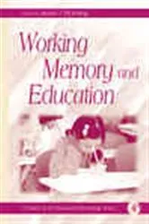 Book cover of Working Memory and Education by Unknown