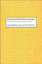 Book cover of Working with Specialized Language by Unknown