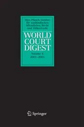 Book cover of World Court Digest 2001 - 2005 by Petra Minnerop