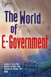 Book cover of World Of E-Government, The by Gregory G. Curtin