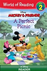 Book cover of World of Reading Mickey & Friends: A Perfect Picnic by DISNEY BOOK GROUP