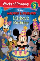 Book cover of World of Reading Mickey & Friends: Mickey's Birthday by DISNEY BOOK GROUP