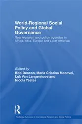 Book cover of World-Regional Social Policy and Global Governance by Bob Deacon