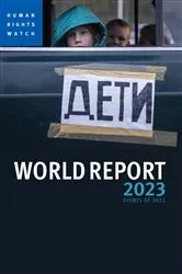 Book cover of World Report 2023 by Human Rights Watch