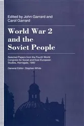 Book cover of World War 2 and the Soviet People by John Garrard