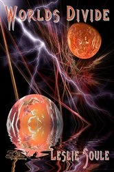 Book cover of Worlds Divide by Leslie D. Soule