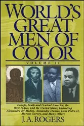 Book cover of World's Great Men of Color, Volume II by J.A. Rogers