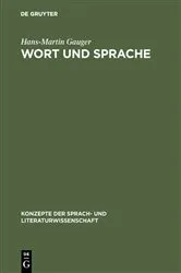 Book cover of Wort und Sprache by Hans-Martin Gauger