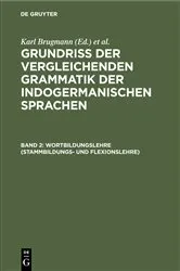 Book cover of Wortbildungslehre (Stammbildungs- und Flexionslehre) by Karl Brugmann