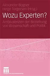 Book cover of Wozu Experten? by Alexander Bogner