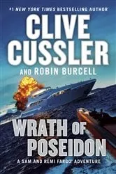 Book cover of Wrath of Poseidon by Clive Cussler