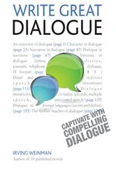 Book cover of Write Great Dialogue by Irving Weinman