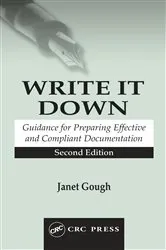 Book cover of Write It Down (2nd ed.) by Janet Gough