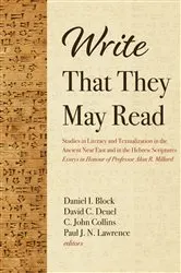 Book cover of Write That They May Read by Daniel I. Block