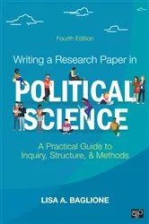 Book cover of Writing a Research Paper in Political Science (4th ed.) by Lisa A. Baglione