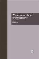 Book cover of Writing After Chaucer by Daniel Pinti