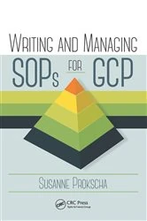 Book cover of Writing and Managing SOPs for GCP by Susanne Prokscha