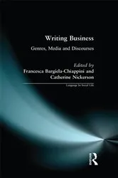 Book cover of Writing Business by Francesca Bargiela-Chiappini