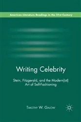 Book cover of Writing Celebrity by T. Galow