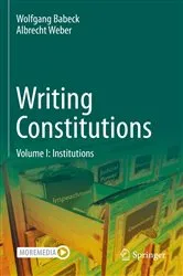 Book cover of Writing Constitutions by Wolfgang Babeck