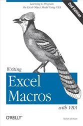 Book cover of Writing Excel Macros with VBA (2nd ed.) by PhD Steven Roman