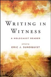 Book cover of Writing in Witness by Eric J. Sundquist