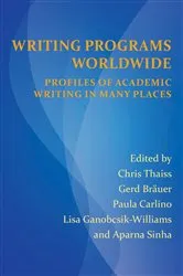 Book cover of Writing Programs Worldwide by Unknown