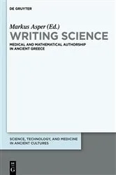 Book cover of Writing Science by Markus Asper