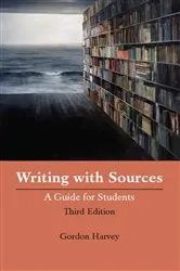 Book cover of Writing with Sources (3rd ed.) by Unknown
