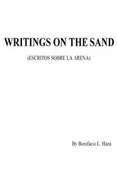 Book cover of WRITINGS ON THE SAND by Bonifacio L. Haza