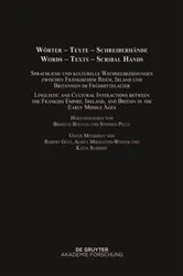 Book cover of Wörter – Texte – Schreiberhände / Words – Texts – Scribal Hands by Brigitte Bulitta