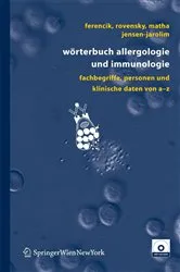 Book cover of Wörterbuch Allergologie und Immunologie by Miroslav Ferencik