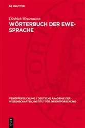 Book cover of Wörterbuch der Ewe-Sprache by Unknown