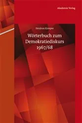 Book cover of Wörterbuch zum Demokratiediskurs 1967/68 by Unknown