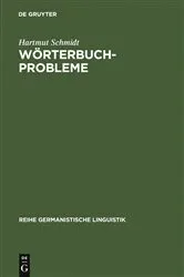Book cover of Wörterbuchprobleme by Hartmut Schmidt