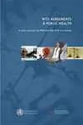 Book cover of WTO Agreements and Public Health by Unknown