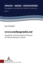 Book cover of www.werbesprache.net by Jens Runkehl