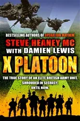 Book cover of X Platoon by Heaney, MC, Steve