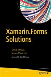 Book cover of Xamarin.Forms Solutions by Gerald Versluis