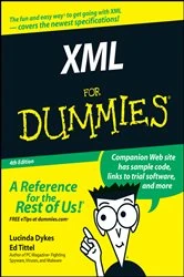 Book cover of XML For Dummies (4th ed.) by Lucinda Dykes
