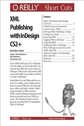 Book cover of XML Publishing with InDesign CS2+ by Dorothy J. Hoskins